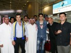 Dasilva arrived to Riyadh in a huge presence of fans