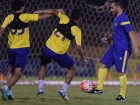 Cannavaro continue the training, and higuita strengthen the Goalies Training